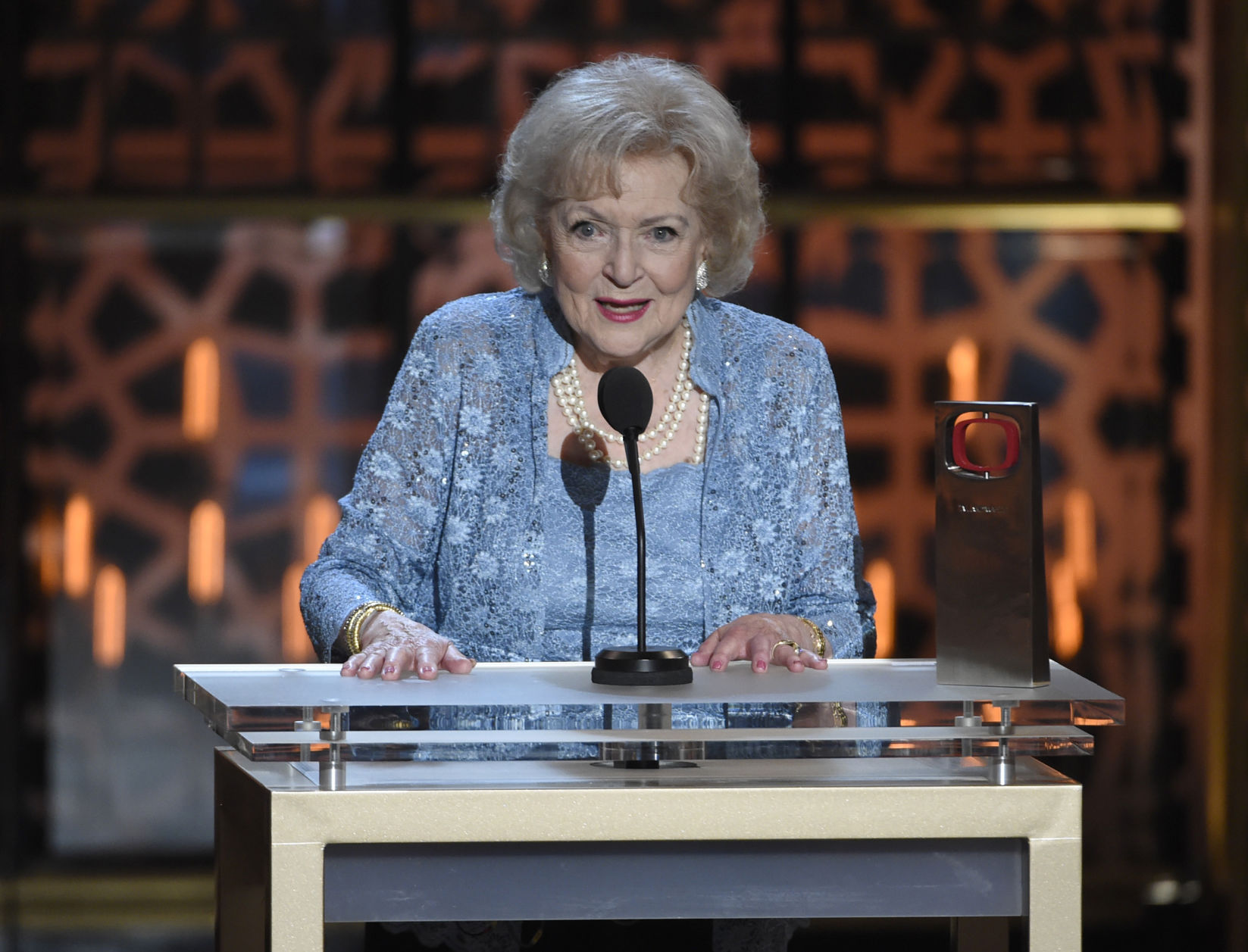 Betty White in her 90s
